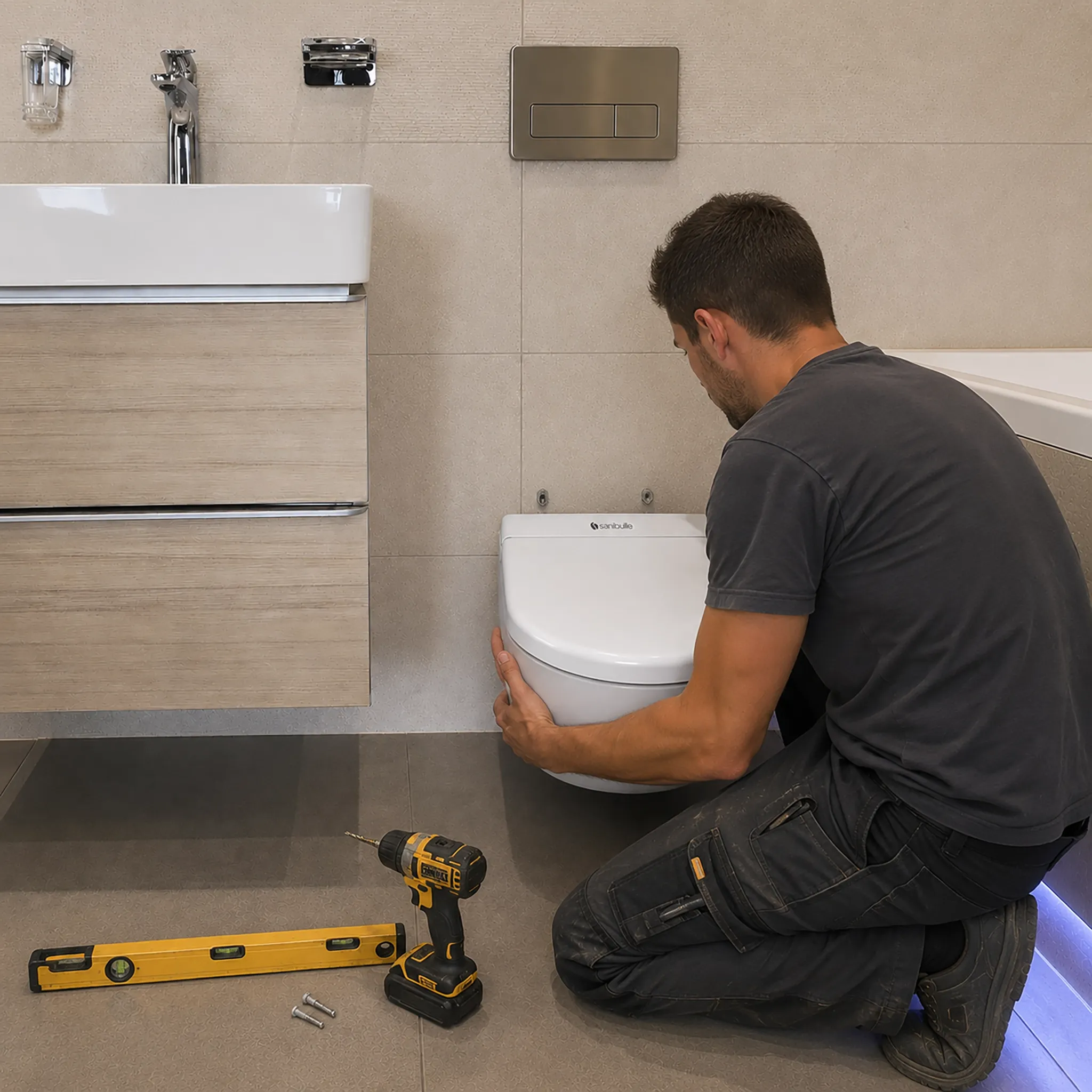 Sanibulle, la seule marque de WC japonais avec un réseau d’installateurs partout en France